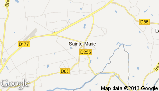 Plan de Sainte-Marie