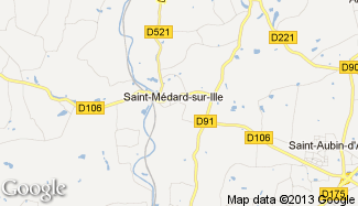 Plan de Saint-Médard-sur-Ille