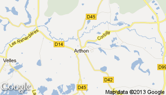 Plan de Arthon