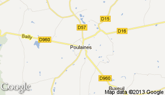 Plan de Poulaines