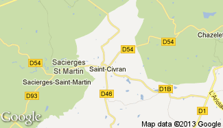 Plan de Saint-Civran