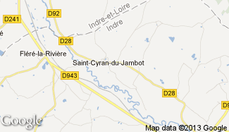 Plan de Saint-Cyran-du-Jambot