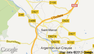 Plan de Saint-Marcel