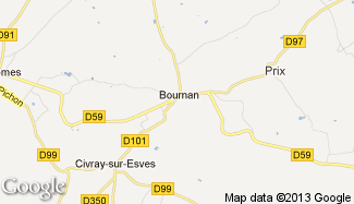 Plan de Bournan