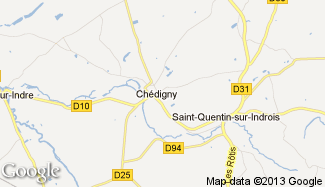 Plan de Chédigny