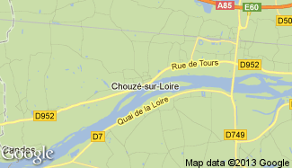 Plan de Chouzé-sur-Loire