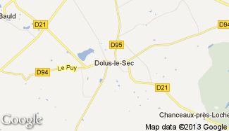 Plan de Dolus-le-Sec