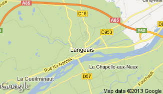 Plan de Langeais