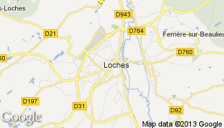Plan de Loches