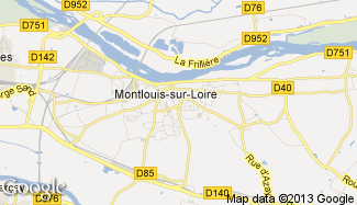 Plan de Montlouis-sur-Loire