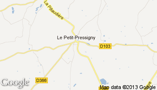 Plan de Le Petit-Pressigny