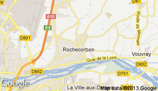 Plan de Rochecorbon