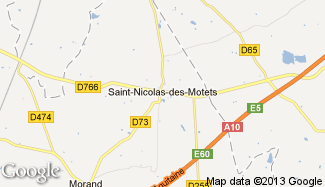Plan de Saint-Nicolas-des-Motets