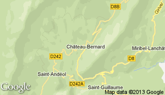 Plan de Château-Bernard