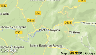 Plan de Pont-en-Royans