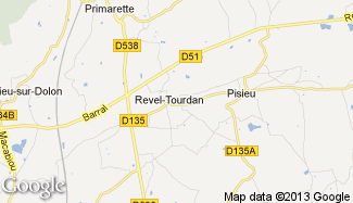 Plan de Revel-Tourdan