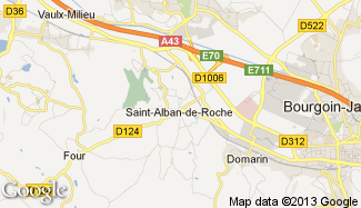 Plan de Saint-Alban-de-Roche