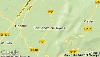 Plan de Saint-André-en-Royans