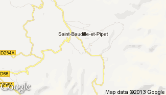 Plan de Saint-Baudille-et-Pipet