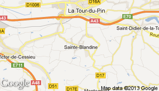 Plan de Sainte-Blandine