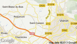 Plan de Saint-Cassien