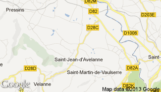 Plan de Saint-Jean-d'Avelanne