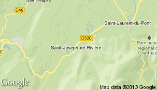Plan de Saint-Joseph-de-Rivière