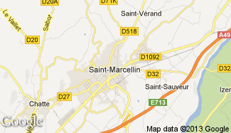 Plan de Saint-Marcellin