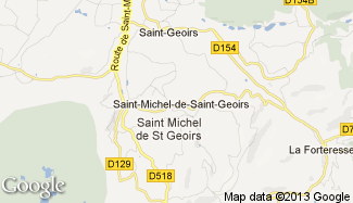 Plan de Saint-Michel-de-Saint-Geoirs