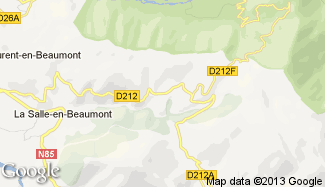 Plan de Saint-Michel-en-Beaumont