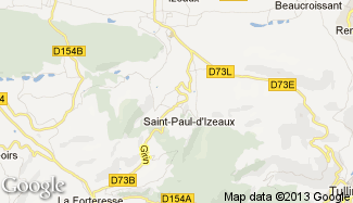 Plan de Saint-Paul-d'Izeaux