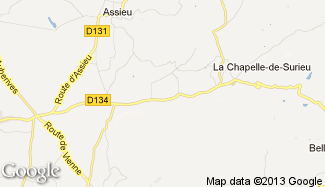 Plan de Saint-Romain-de-Surieu