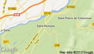 Plan de Saint-Romans