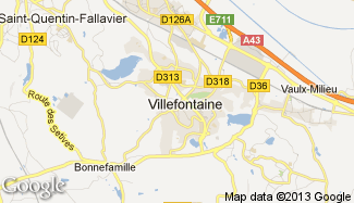 Plan de Villefontaine