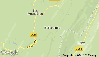 Plan de Bellecombe