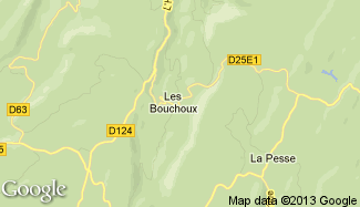 Plan de Les Bouchoux