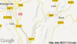 Plan de Bourg-de-Sirod