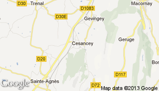 Plan de Cesancey