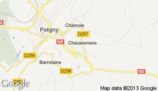 Plan de Chaussenans