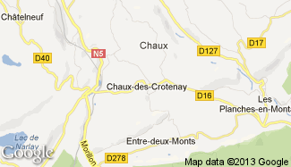 Plan de Chaux-des-Crotenay