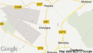 Plan de Chevigny