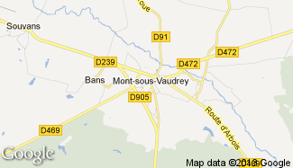 Plan de Mont-sous-Vaudrey