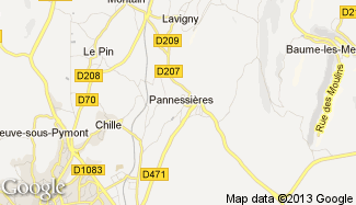 Plan de Pannessières