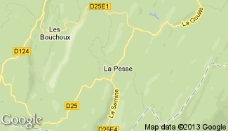 Plan de La Pesse