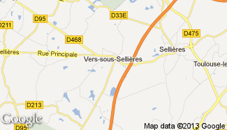 Plan de Vers-sous-Sellières