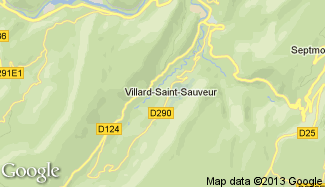 Plan de Villard-Saint-Sauveur