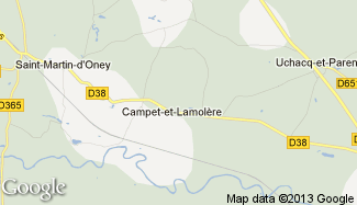 Plan de Campet-et-Lamolère