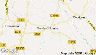 Plan de Sainte-Colombe
