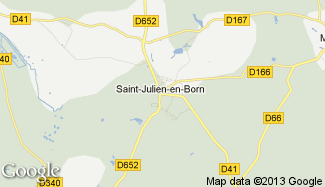 Plan de Saint-Julien-en-Born