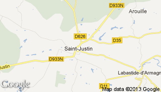 Plan de Saint-Justin
